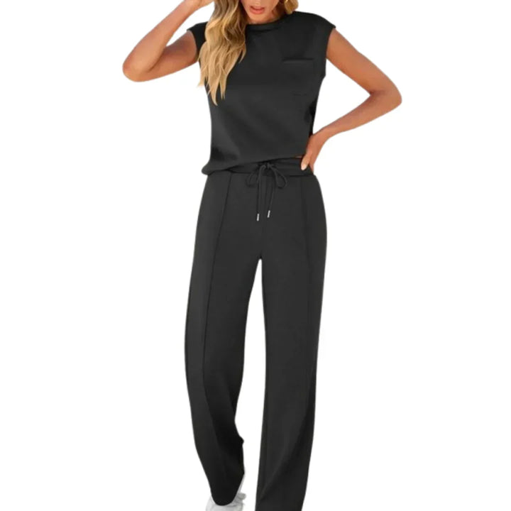 Ensemble 2 Pièces Haut Sans Manches Femme