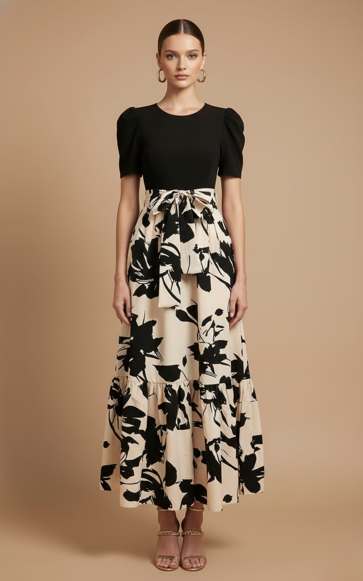 Robe Longue Florale Femme