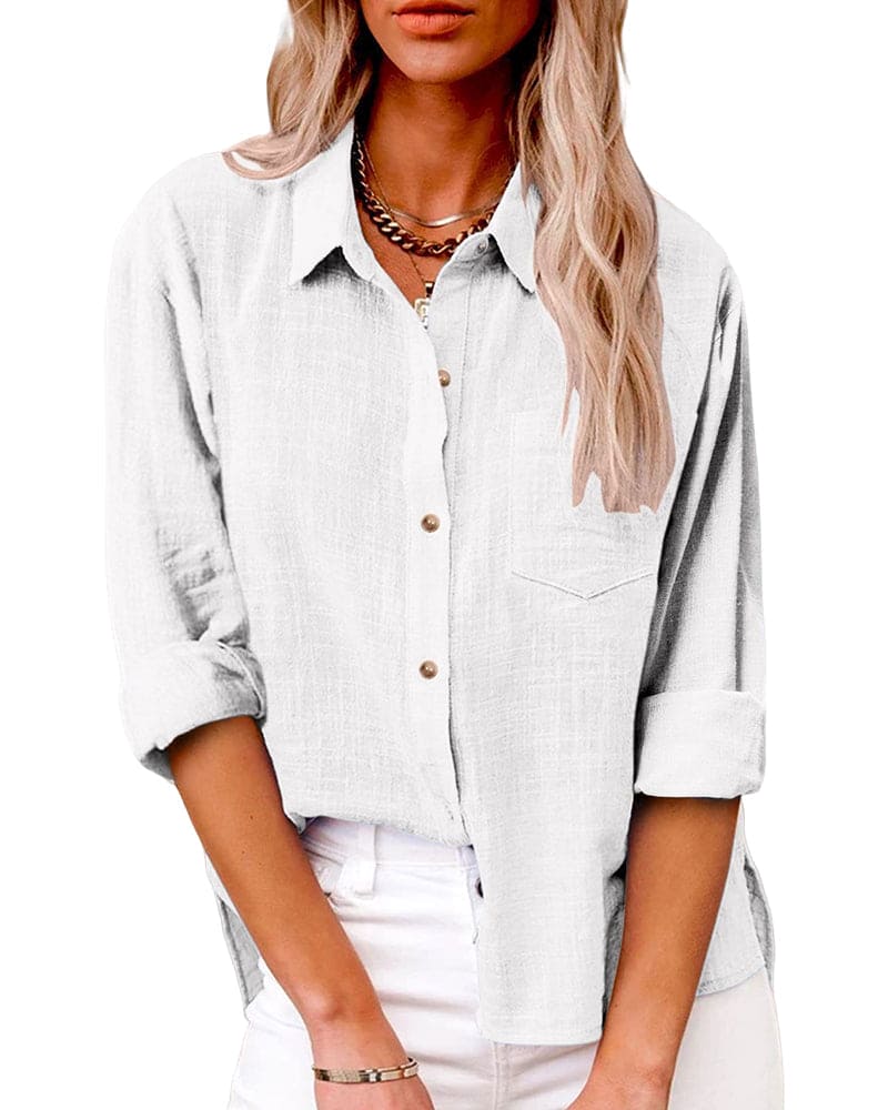 Chemise Ample Boutonnée Femme