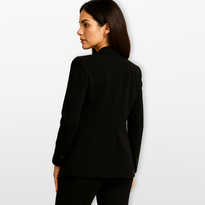 Blazer Femme Coupe Ajustée Élégant