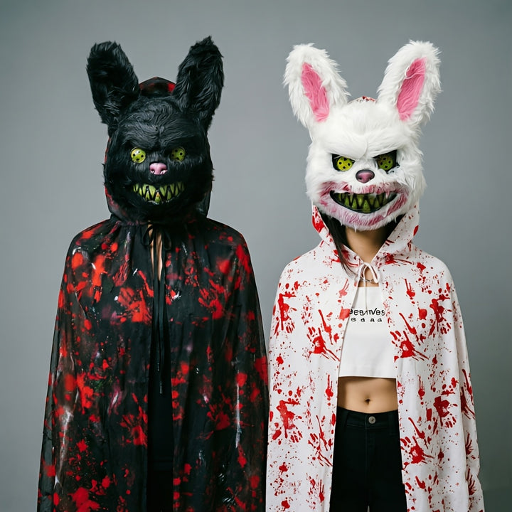 Costume Halloween Lapin Horreur Unisexe