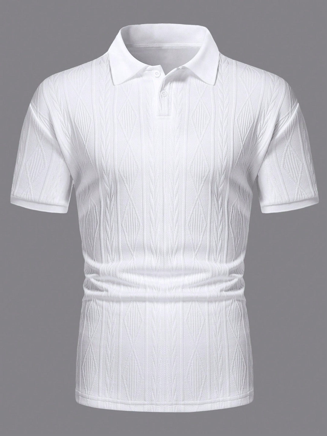 Polo Maille Texturée Homme