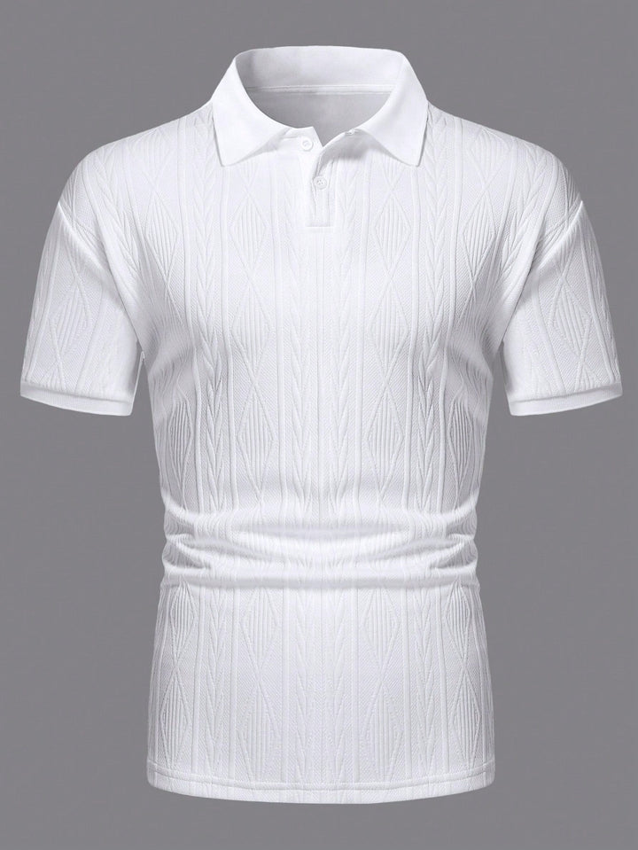 Polo Maille Texturée Homme