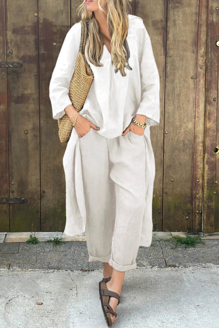 Ensemble Haut Ample et Pantalon Femme