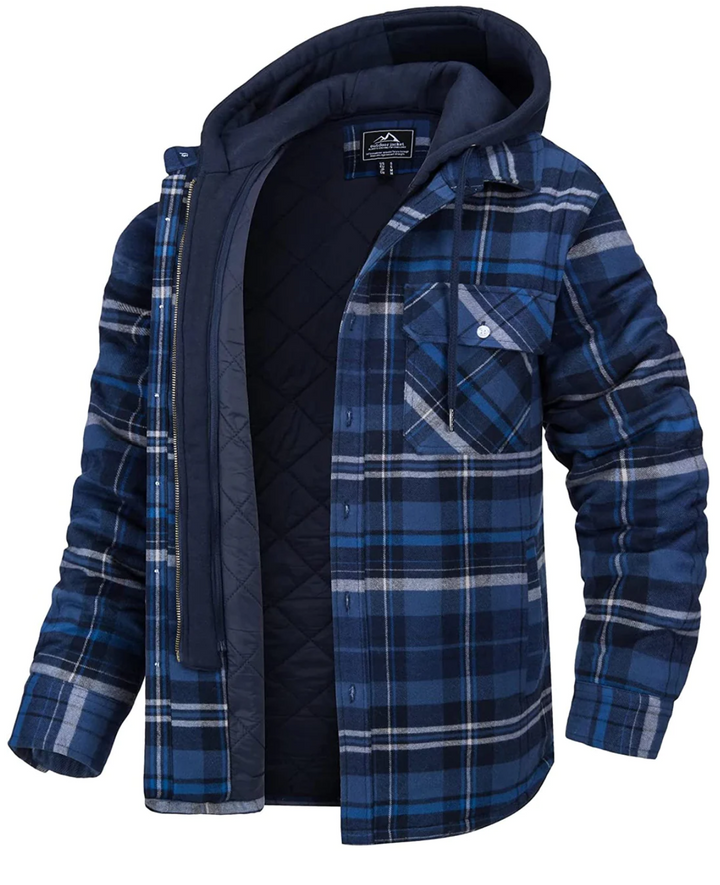 Veste Chemise à Carreaux Homme