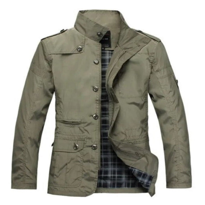 Veste Courte À Col Montant Homme