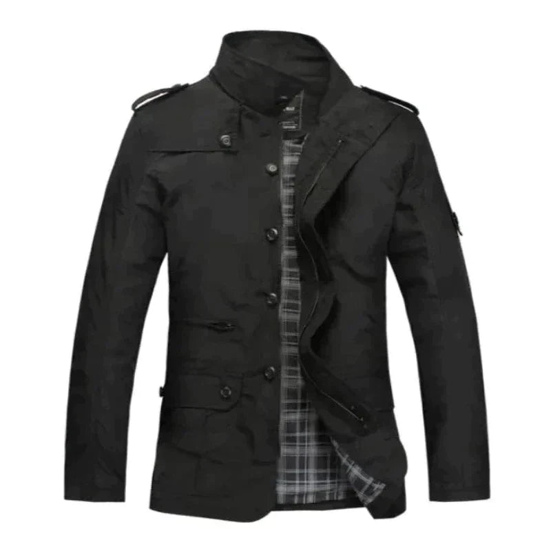 Veste Courte À Col Montant Homme