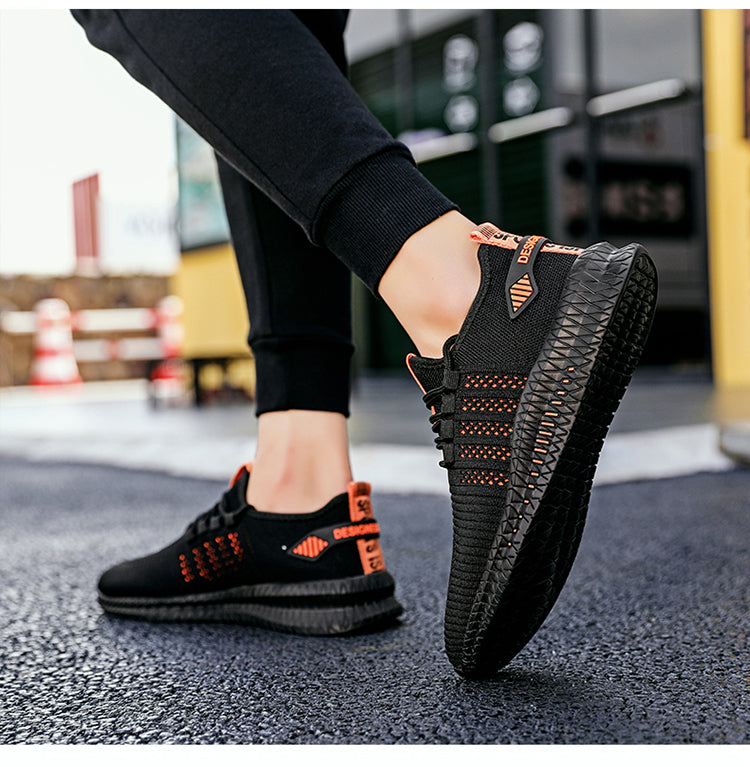 Baskets Casual En Maille Homme
