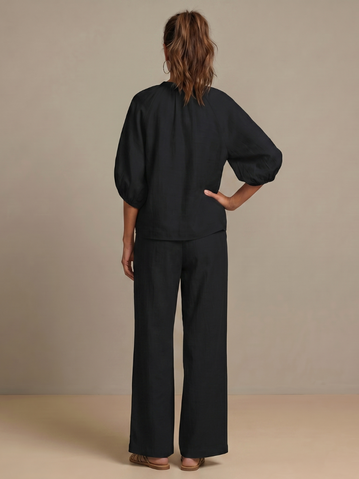 Ensemble Pantalon et Haut Zippé Femme