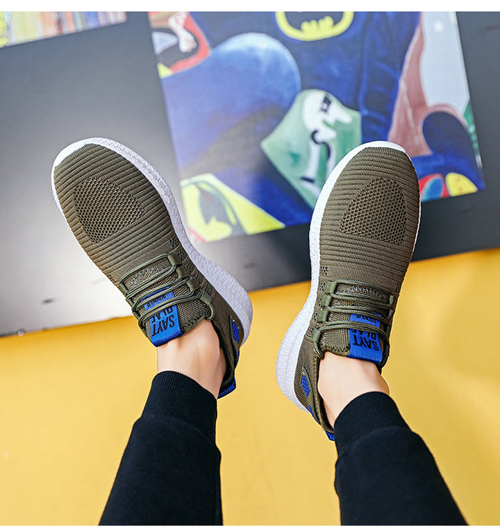 Baskets Casual En Maille Homme