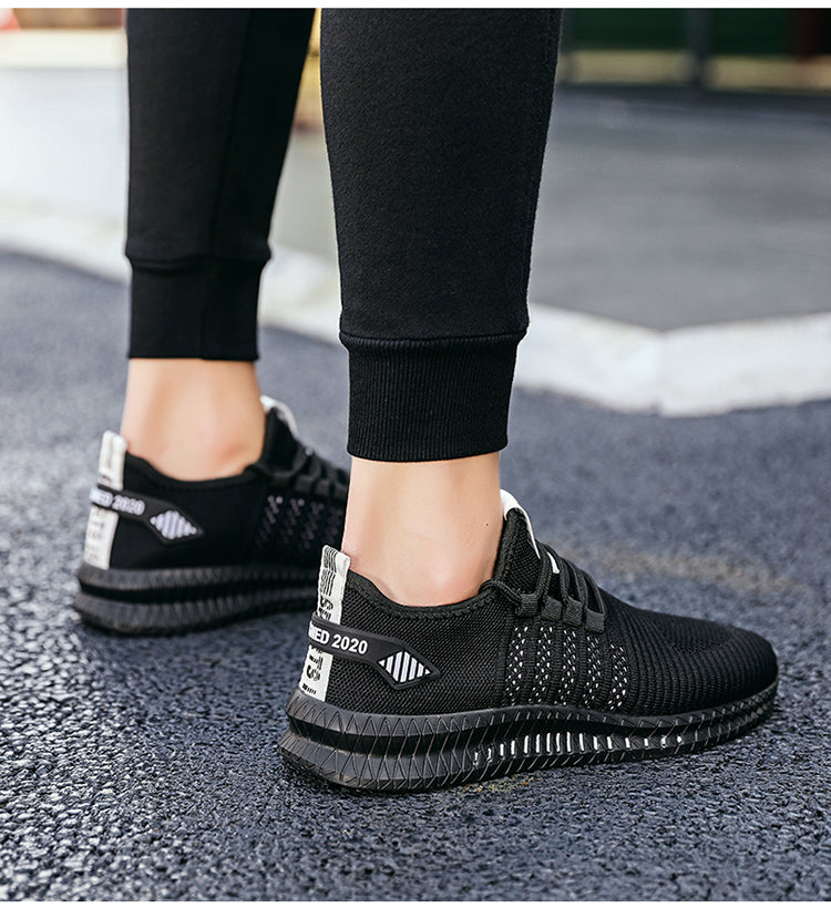 Baskets Casual En Maille Homme