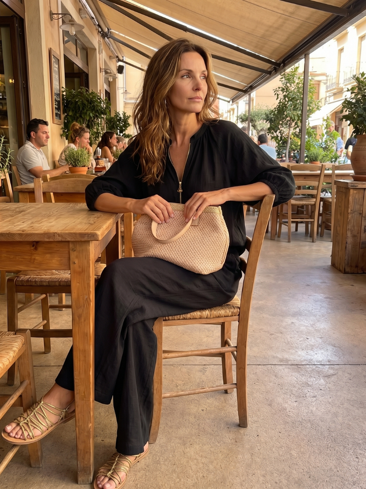 Ensemble Pantalon et Haut Zippé Femme