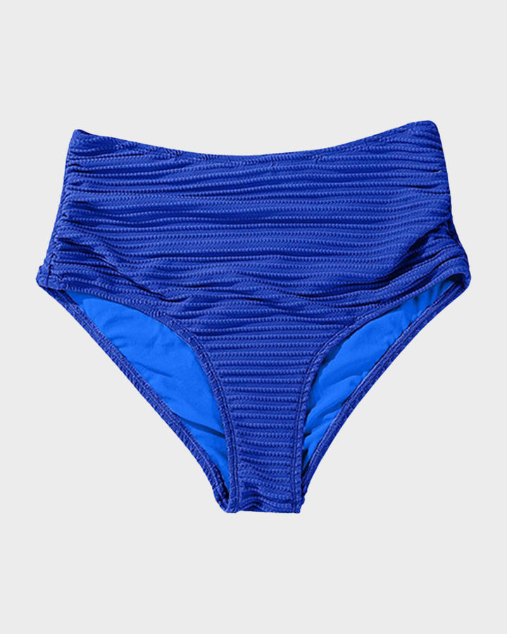 Bikini Côtelé Taille Haute Femme