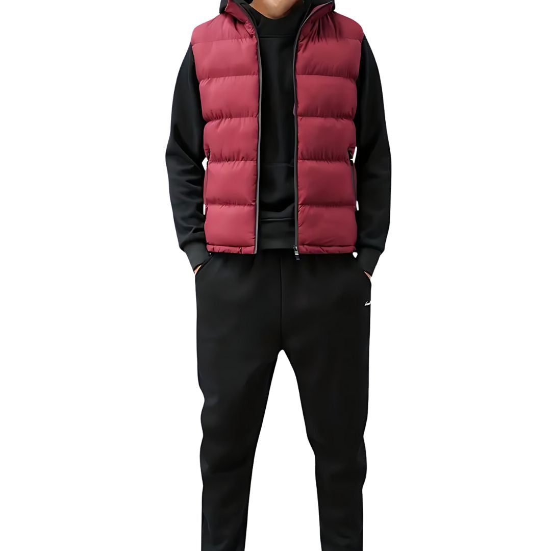 Gilet Matelassé Casual Homme