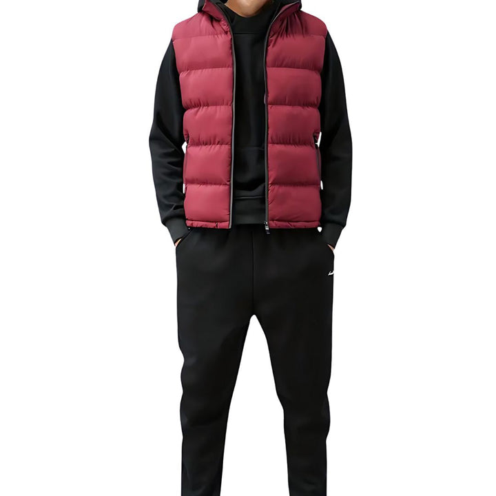 Gilet Matelassé Casual Homme
