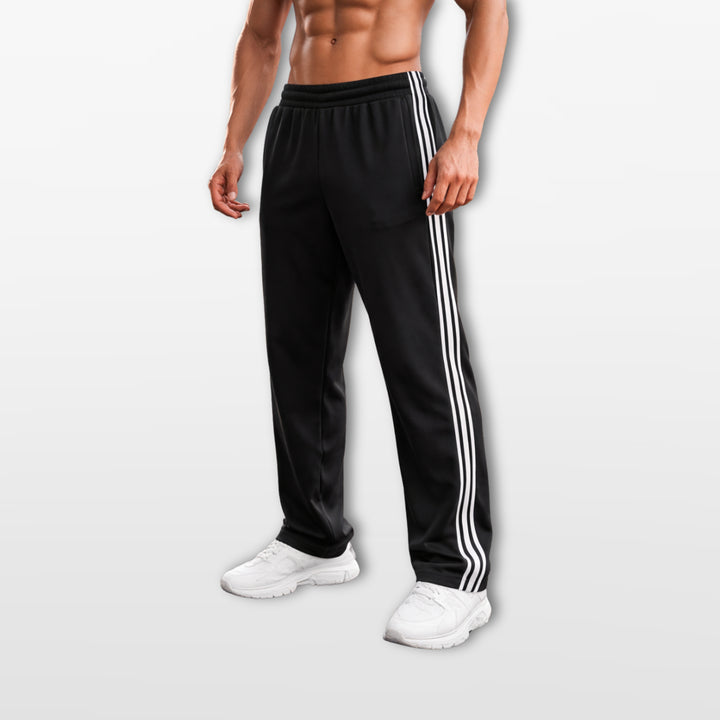 Pantalon De Sport Rayures Athlétiques Homme