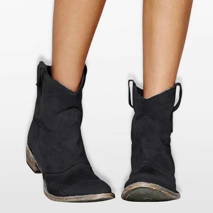 Bottines Cowboy Pointues Femme
