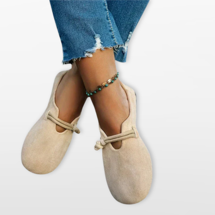 Ballerines Plates Femme Bout Rond Confort