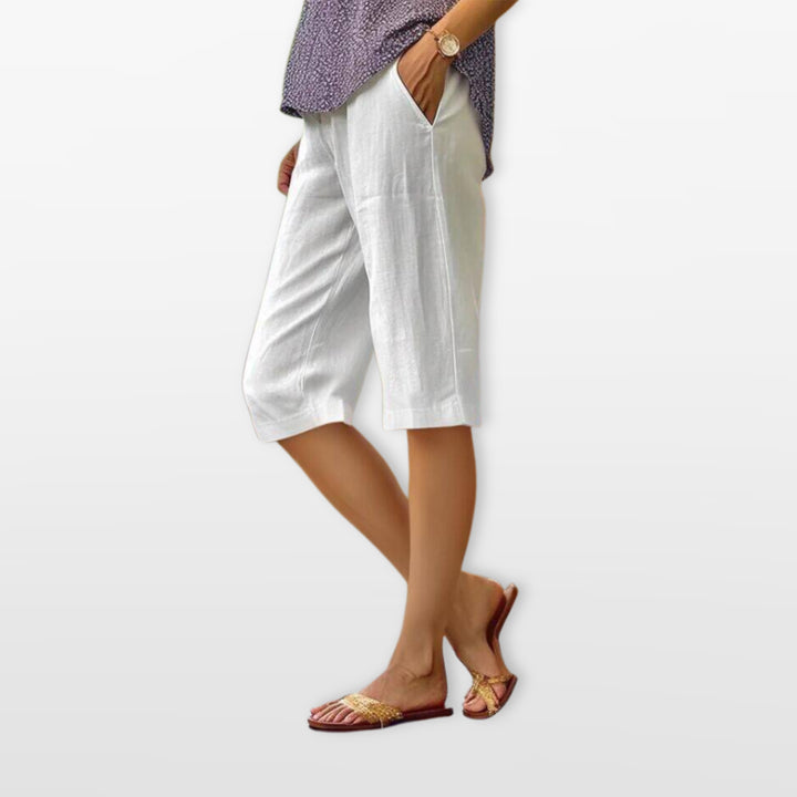 Short Long Ample Avec Poches Femme