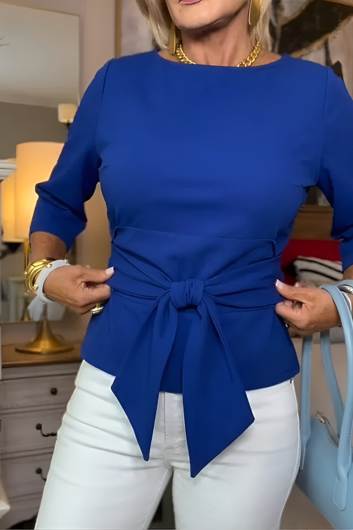 Top Noué à La Taille Femme