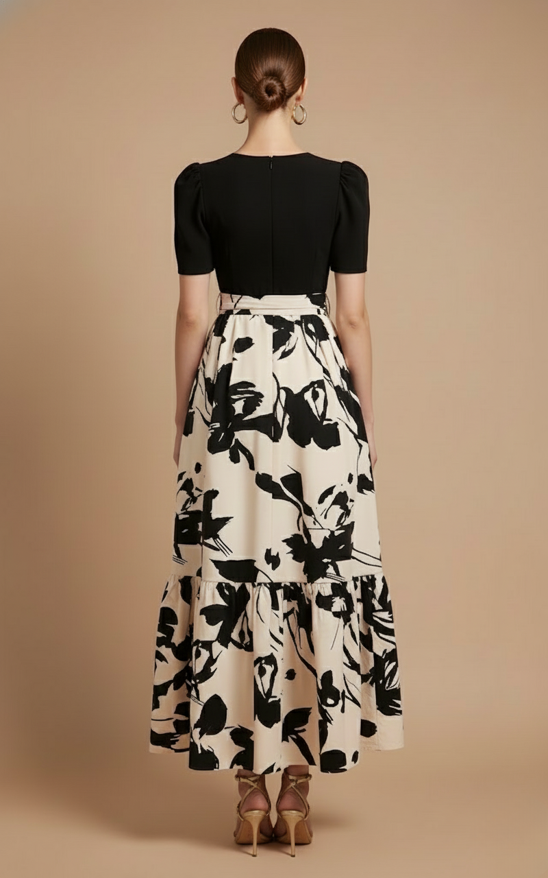Robe Longue Florale Femme