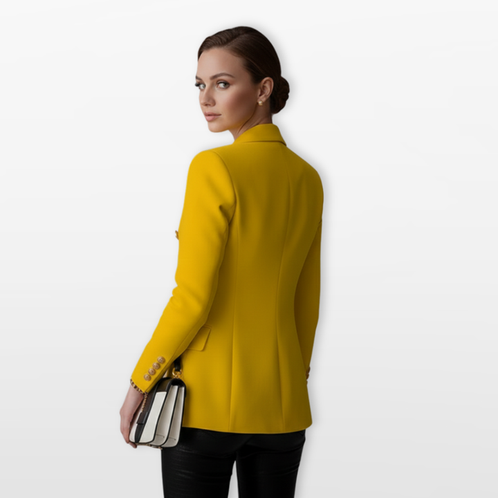 Blazer Femme Croisé Élégant Structuré