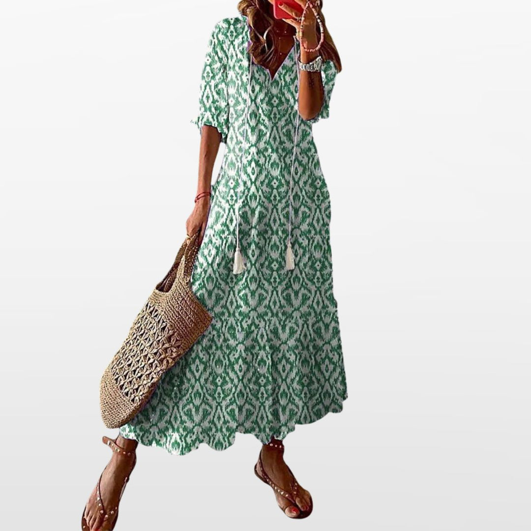 Robe Longue Fleurie Femme