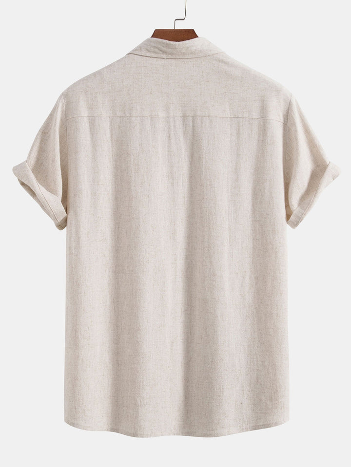 Chemise Décontractée Manches Courtes Homme