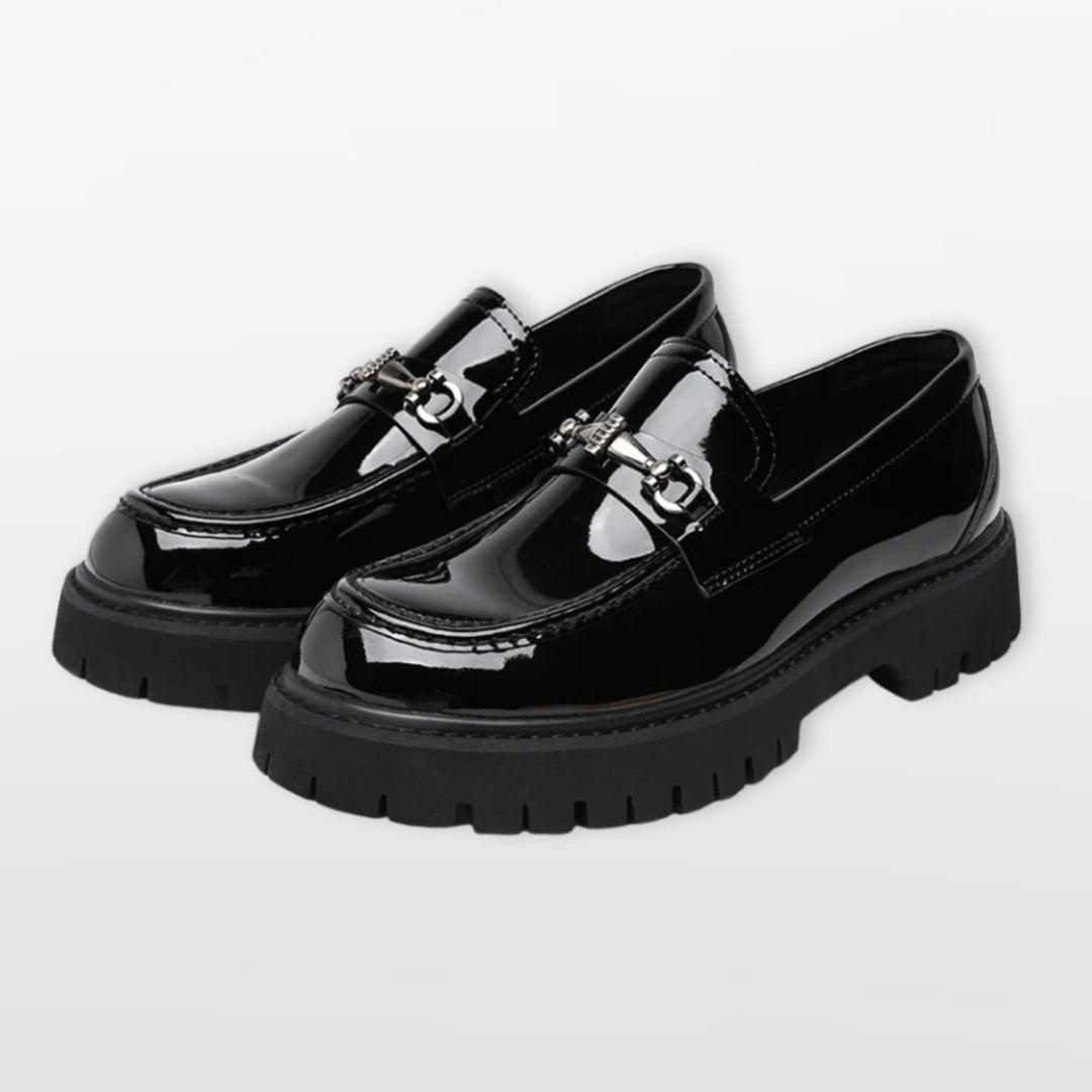 Mocassins Épais Élégants Sans Lacets Homme