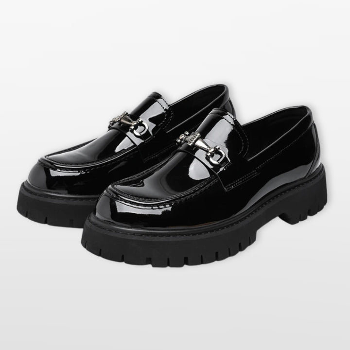 Mocassins Épais Élégants Sans Lacets Homme