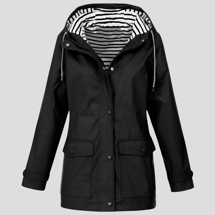 Veste de Pluie à Capuche Femme
