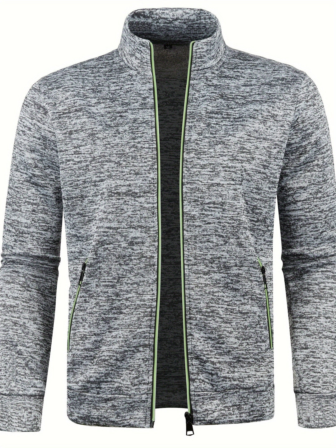 Veste Zippée à Col Montant Homme