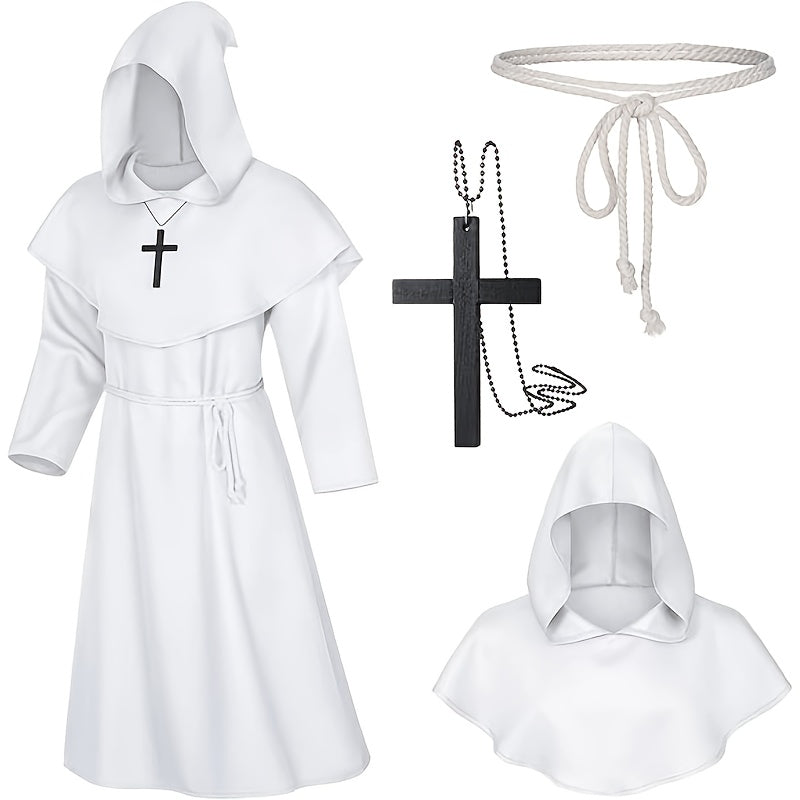 Déguisement Moine Halloween à Capuche Unisexe