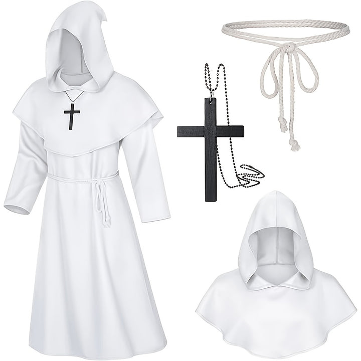 Déguisement Moine Halloween à Capuche Unisexe