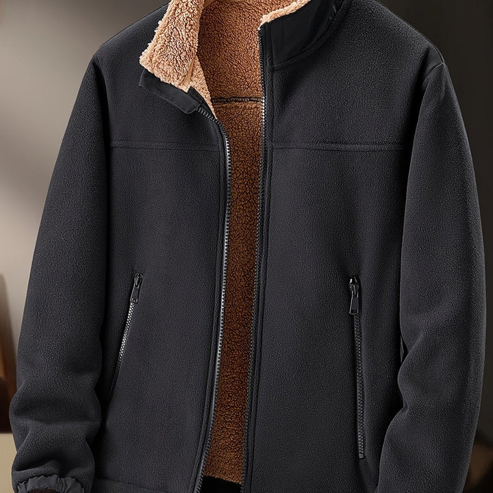 Veste Doublée Effet Sherpa Homme