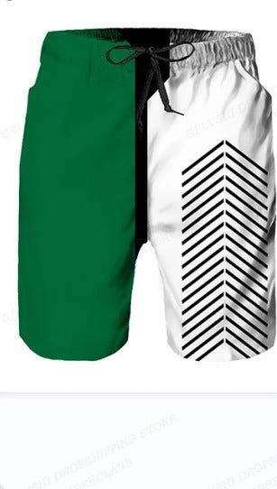 Short De Bain Graphique Homme