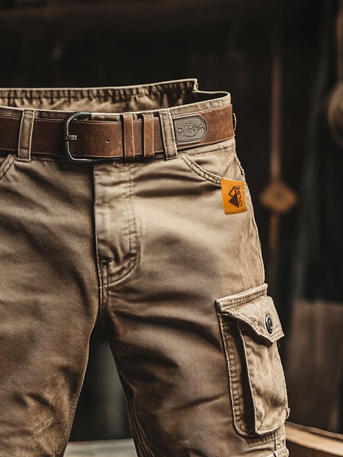 Short Cargo Multi Poches Homme
