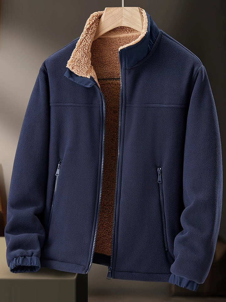 Veste Doublée Effet Sherpa Homme