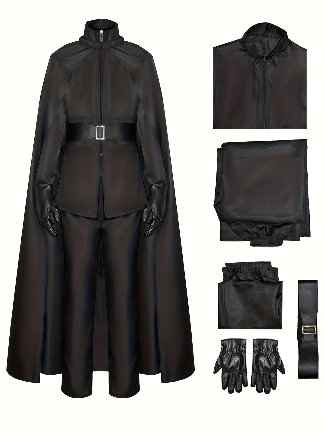 Déguisement Méchant Halloween avec Cape Homme