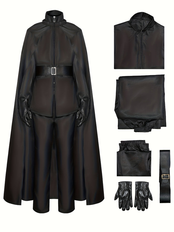 Déguisement Méchant Halloween avec Cape Homme