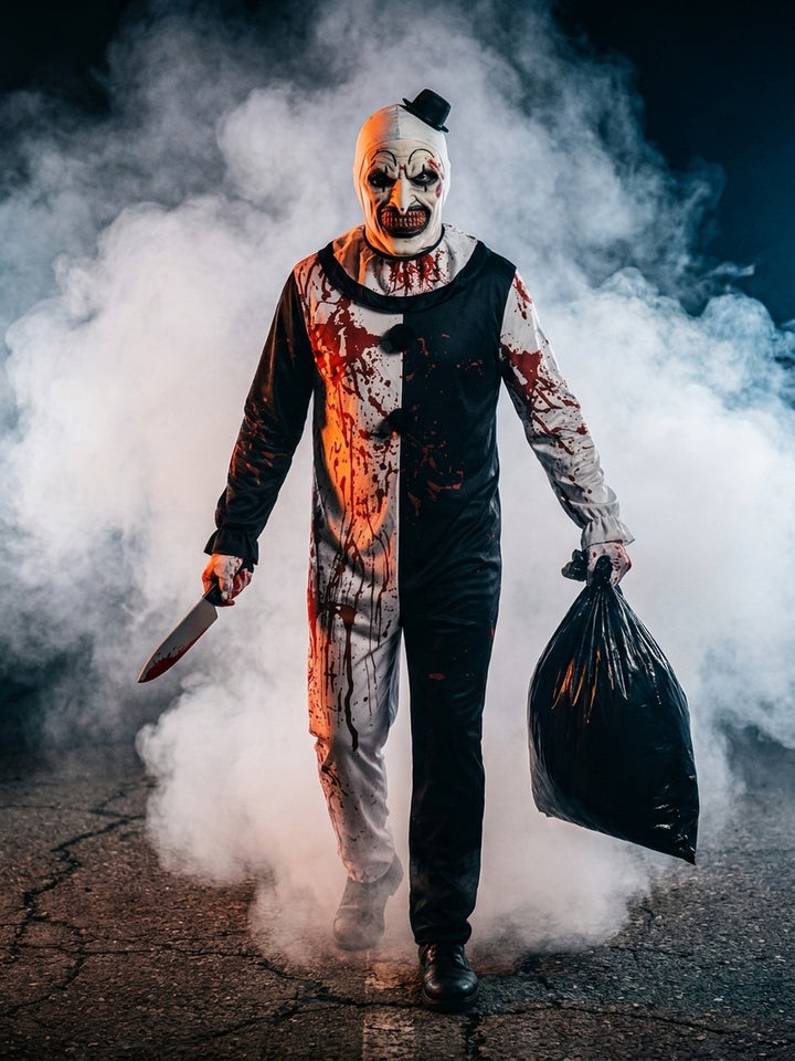 Costume Halloween Clown Effrayant Homme