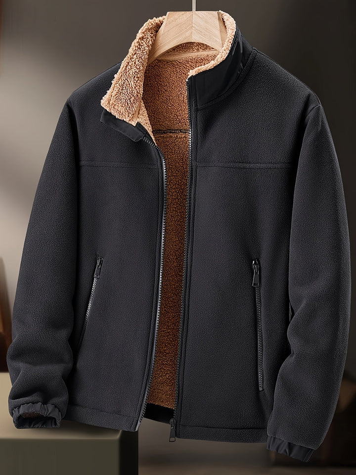Veste Doublée Effet Sherpa Homme