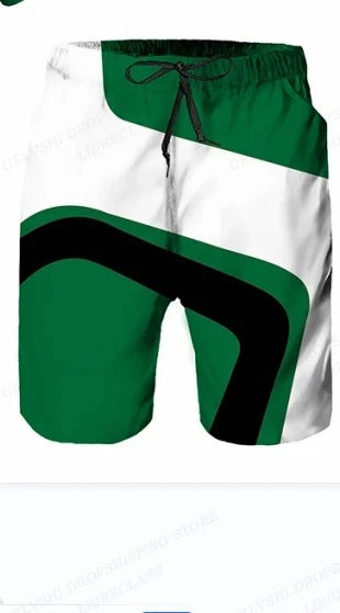 Short De Bain Graphique Homme