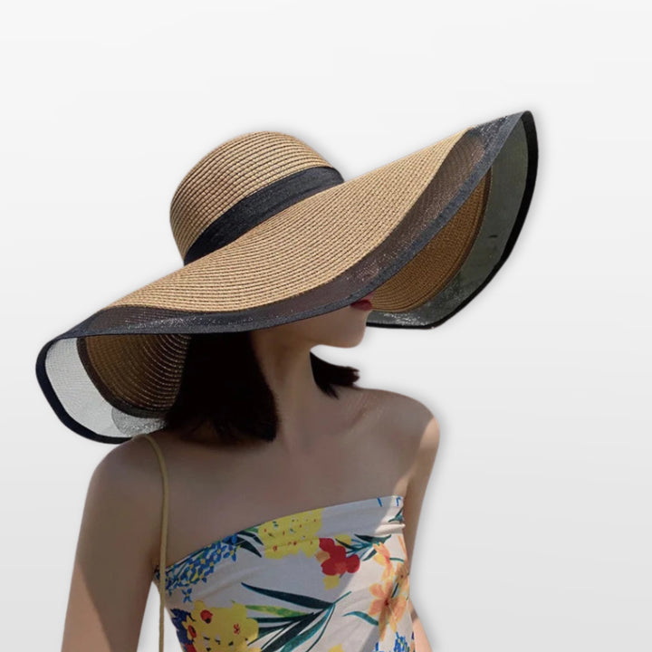 Chapeau Large Bord Élégant Femme