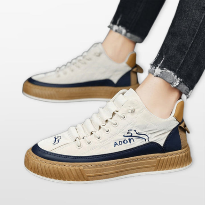 Baskets Décontractées À Lacets Homme