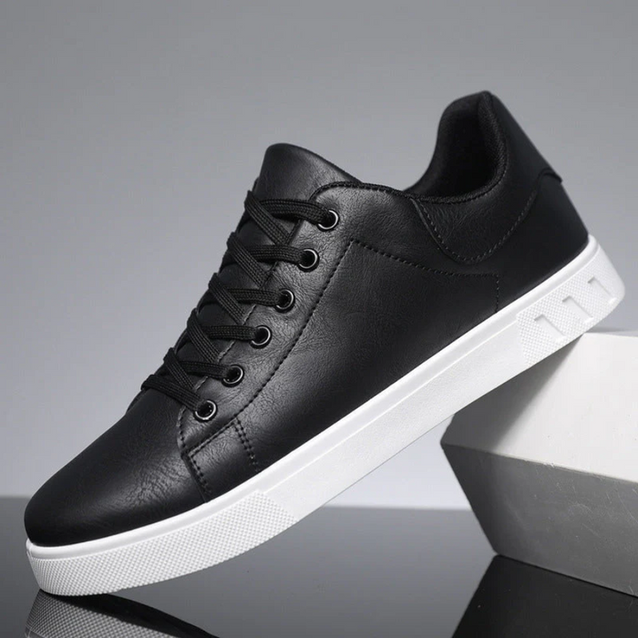 Baskets En Cuir Classiques Homme