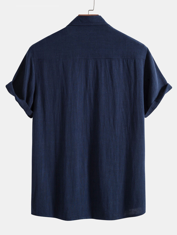 Chemise Décontractée Manches Courtes Homme
