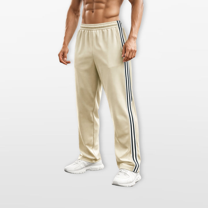 Pantalon De Sport Rayures Athlétiques Homme