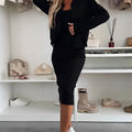 Ensemble Robe Midi et Veste Courte Femme