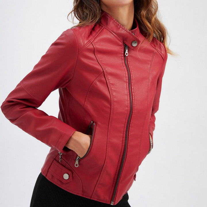 Veste Motard Élégante Femme